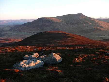 Sunset on Arenigs