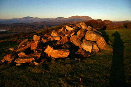 Pile of Rocks with Snowdon