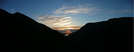 Llanberis Pass Sunset