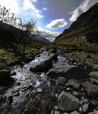 Stream Llanberis pass