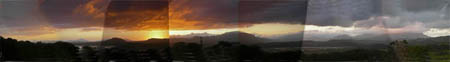 Ynys Mountain Panarama